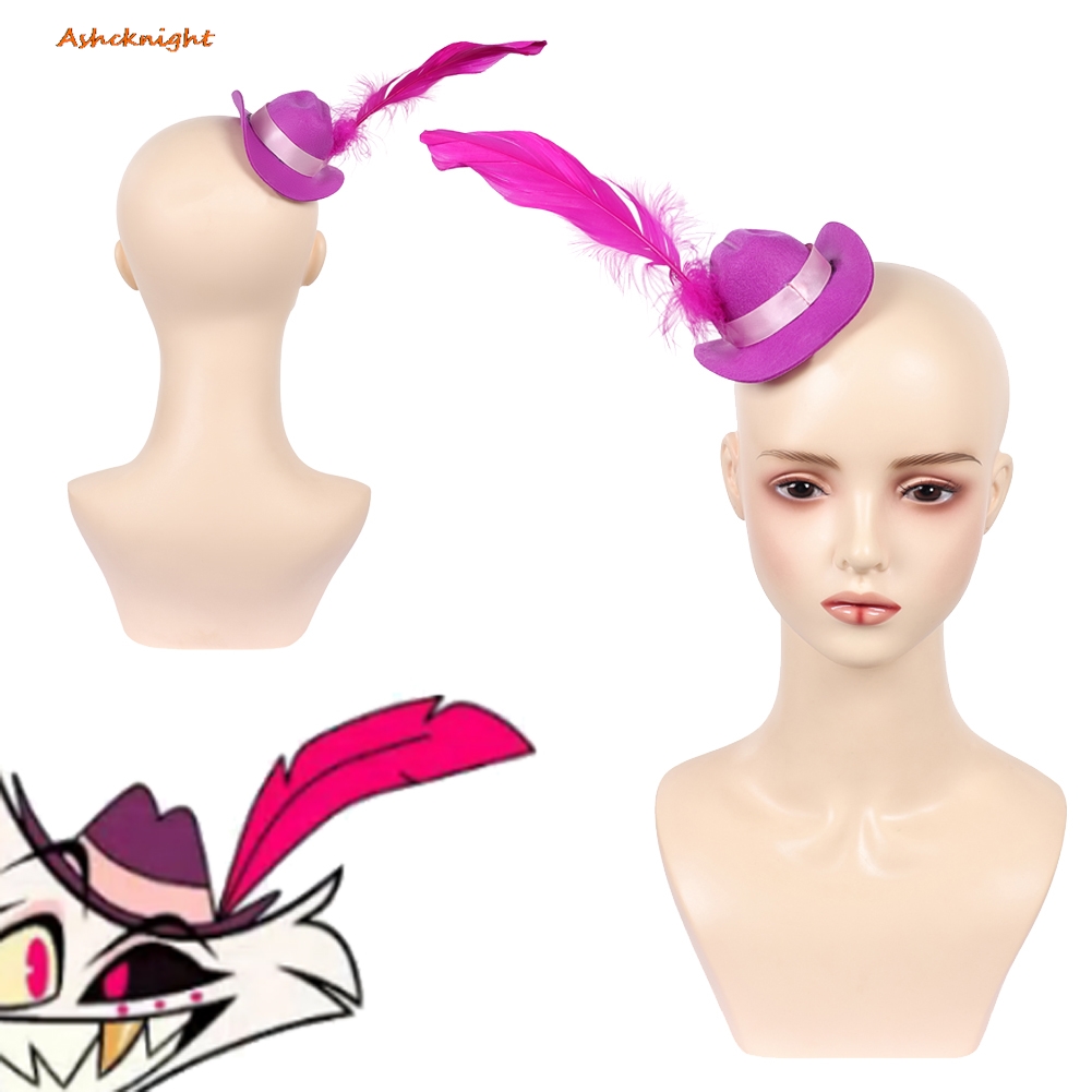 Women'S Red Accessories - Topi Bulu Merah Cosplay TV Hell
