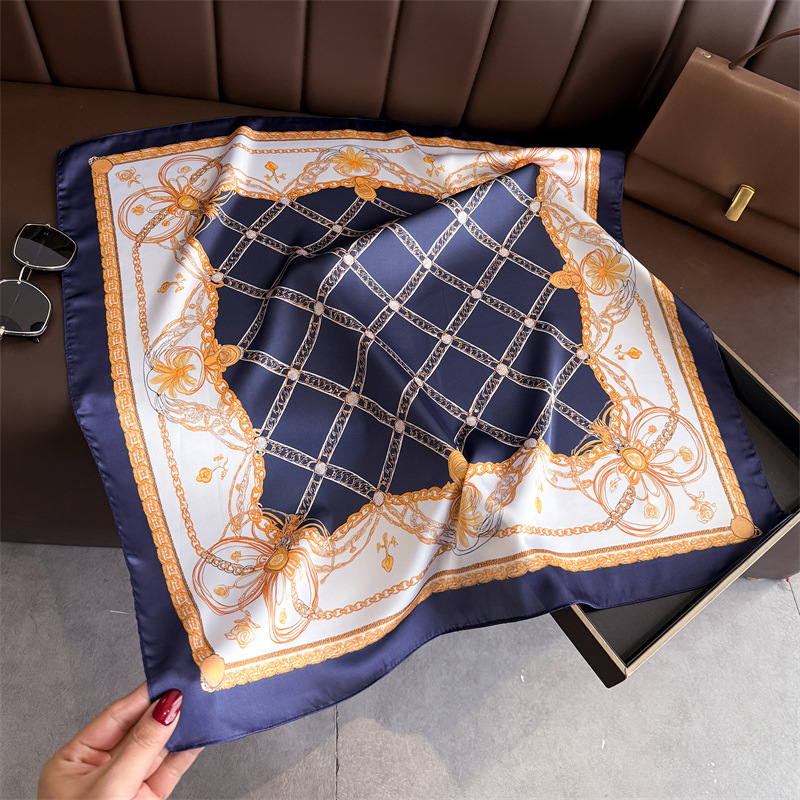 Syal Sutra Persegi Motif Ranta - Silk Scarf Square ulasan dan harga