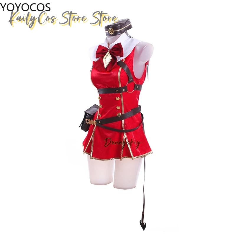 Kostum Cosplay Kapal Emas Wig  - Women'S Red Accessories ulasan dan harga