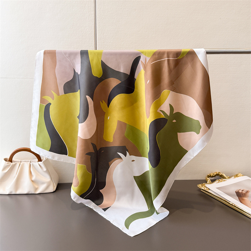 2026 Syal Persegi Wanita Baru  - Silk Scarf Square ulasan dan harga