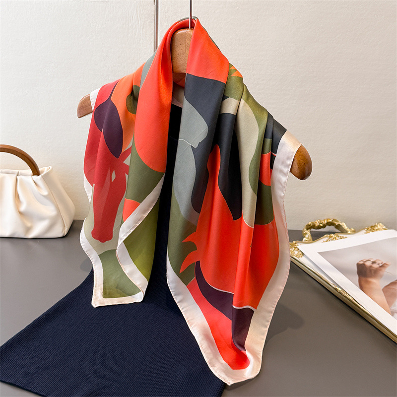 2026 Syal Persegi Wanita Baru  - Silk Scarf Square ulasan dan harga