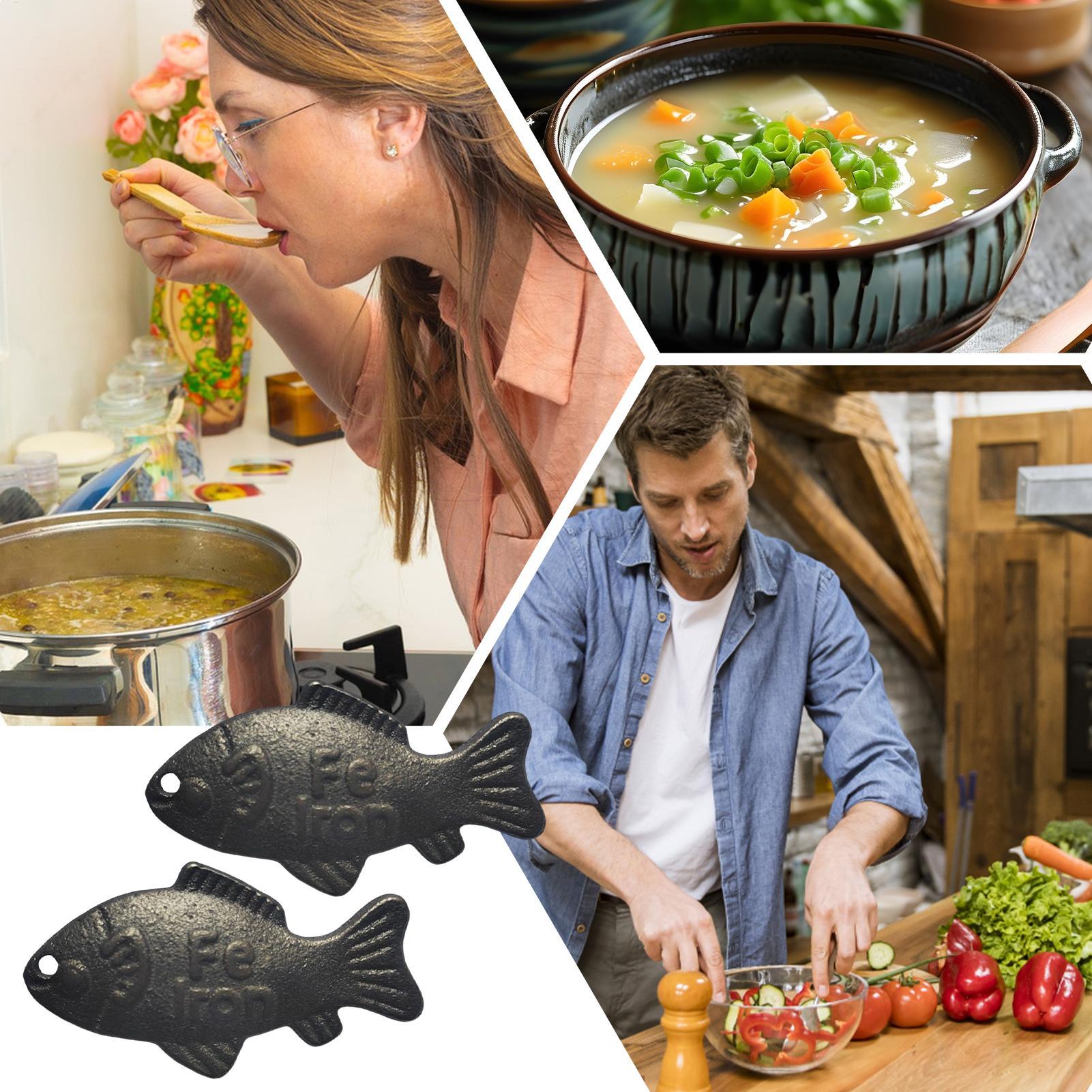 2 Buah Ikan Besi Sumber Alami  - Women Kitchen Accessories ulasan dan harga