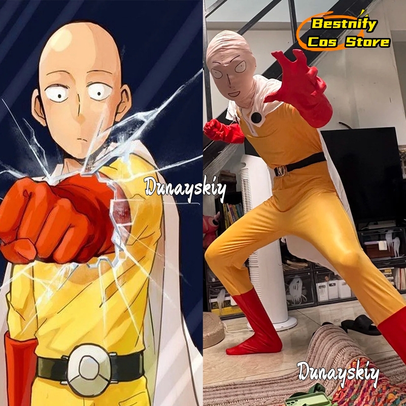 Kostum Jumpsuit Cosplay Saitam - Women'S Red Accessories ulasan dan harga
