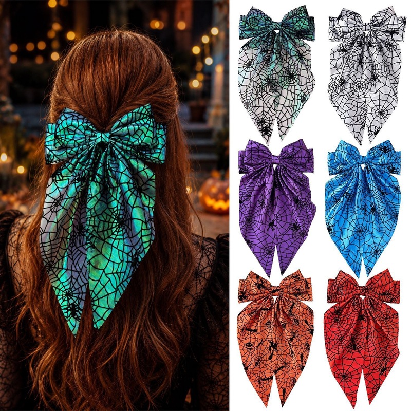 Jepit Rambut Pita Jaring Laba- - Women'S Emo Accessories ulasan dan harga