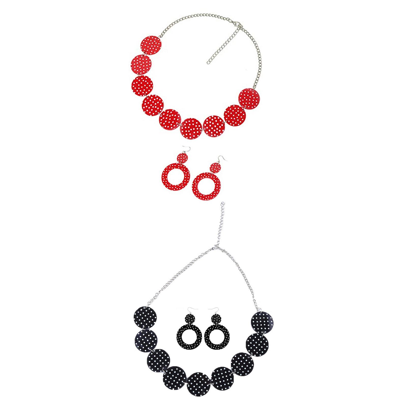 Set Anting dan Kalung dengan D - Women'S Accessories In The 1950S ulasan dan harga