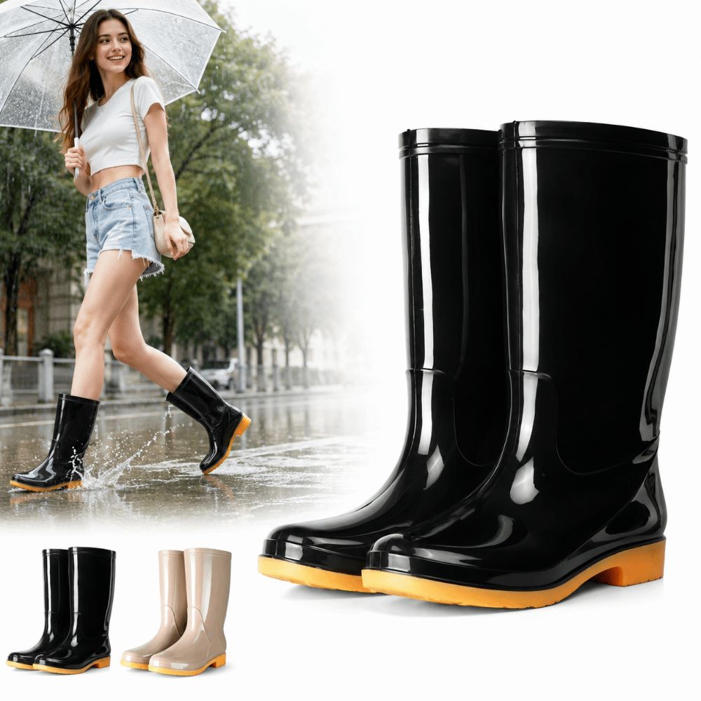 Sepatu Bot Hujan Wanita Anti S - Women Kitchen Accessories ulasan dan harga